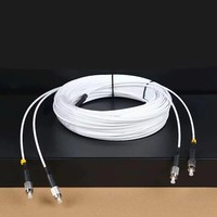 Kabel Patch Cord Fiber Optik FTTH 2 Core GJXFH 2.0mm Konektor SC Low Loss Indoor LSZH