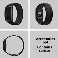 Bracelet en nylon tissé élastique avec boucle auto-agrippante 24 mm, bracelet de remplacement confortable et tendance pour montres intelligentes Amazfit