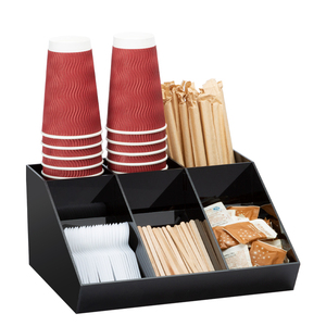スパイスラック収納コーヒー調味料とアクセサリーキャディオーガナイザーティーバッグ収納 - Product Image 1