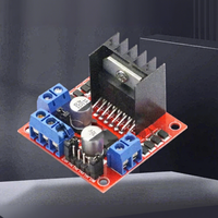 Module de commande de moteur double L298N TB6612FNG 2-35V DC pour moteur pas à pas, carte de contrôle pour voiture intelligente, robot, Arduino, Raspberry Pi