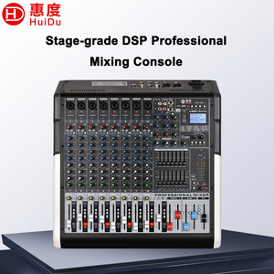 Console de mixage audio analogique professionnelle 22 canaux, 4 sorties de groupe, Bluetooth, MP3, USB, 24 effets DSP pour scène et <span class=keywords><strong>studio</strong></span> - Product Image 2