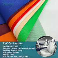 Preiswertes, leichtes 0,6 mm PVC-Kunstleder, rissbeständig mit Fischschuppen-Textur für moderne Autositze und Konsolenbezüge