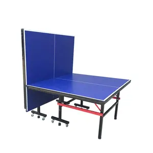 Großhandel Hoch dichte Faserplatte Leicht zu montierende gefaltete Tischtennis platte mit Entertain ment Indoor