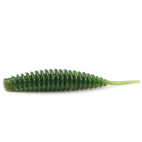 LUTAC 51mm/0.75g Universal New Softworm Leurre de pêche Grub Needle TPE Floating UV Luminous Color Crucian Carp