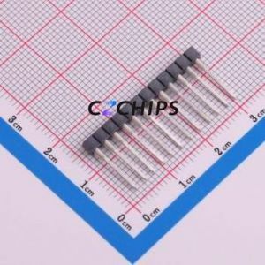 SS-112-T-1A Pin Socket Through hole Component (THT),P=2.54mm Connector 2.54mm Through Hole Single Row 12P - Product Image 2