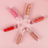 Boîtes magiques emballage personnalisé baguette magique tubes lumière led et miroir essence tubes personnalisés huile à lèvres brillant à lèvres brillant à lèvres rouge à lèvres