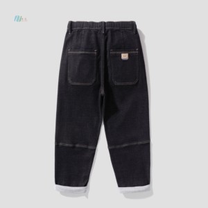 All'ingrosso pantaloni Casual in Denim per gli uomini stile formale di alta qualità Slim pantalon jeans homme Street Boy lavato jeans larghi in denim - Product Image 2