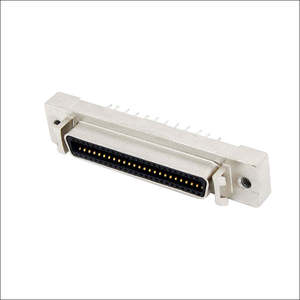 ขั้วต่อ HPCN แบบ 50 พิน ตัวเมีย และซ็อกเก็ตแบบ DIP แนวตั้ง MDR 50 พิน สำหรับ PCB ระยะพิทช์ 1.27 มม. สำหรับการใช้งาน SCSI 50 พิน - Product Image 3