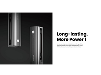 Gendome Micro30 est la première batterie externe portable au monde de 48 Wh avec une seule cellule LiFePO4, offrant une longue durée de vie et une sécurité élevée.