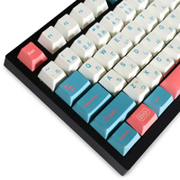 Personality GMK Bento Keycaps Pbt 129 Keys Dye-Sub Cherry Profile Keycap for 87/104/108 Mx Switch Mechanical Keyboard
