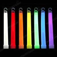 Fabrik-Großhandel Outdoor-Leuchtstäbe Wasserdichte Fluoreszierende Stäbe Farbige Leuchtspielzeuge Außendekoration