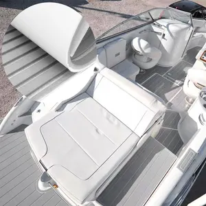 卸売製造6mm/7mm滑り止めUV耐性EVAボートフローリングフォームフェイクチークボートデッキフォームヨットフォーム