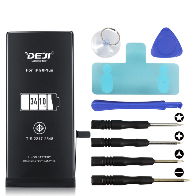 A1864 A1897 Super High 3400mAh Replacement Cell Phone Battery for iphone 8P 8PLUS