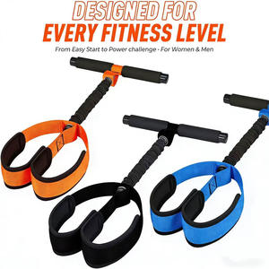 <span class=keywords><strong>Appareil</strong></span> de fitness à pédale de résistance pour sit-up, usage domestique, <span class=keywords><strong>avec</strong></span> corde de résistance à haute élasticité - Product Image 4