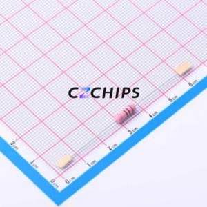 Resistencia de Orificio Pasante CR1WS-100ohm 5%-2T52, Componente de Orificio Pasante (THT), Película de Carbono D3.5xL9mm 100Ohm 5% 500V - Product Image 2