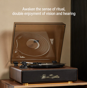 Hot Sale Multifunctional Turntable Record Player 5.3 <b>USB</b> FM Retro BT Record Player Radio Vintage Remote Control Home Audio Decor - Product Image 5