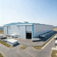 Edificio Modular de Acero de Instalación Rápida, Edificio Prefabricado de Acero, Sala de Exposiciones