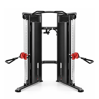 Machine de musculation professionnelle TOPTONS en acier avec système de câbles à poulies pour entraînement de force à domicile