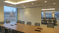 Manufacturer Aluminum Commercial Partition Walls Demountable Portable Folding Partition Office Separation Modern Design Sound