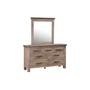 Tocador de madera de la marca ATLAS, 7 cajones y Marco, espejo, muebles de dormitorio, tocador de maquillaje de precio más bajo de proveedor vietnamita - Product Image 1