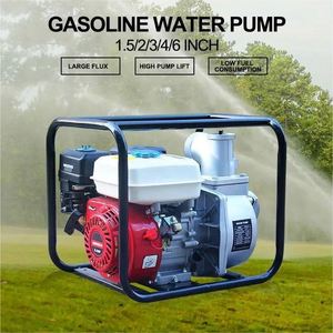 Bomba de Agua a Gasolina de Alta Capacidad de Flujo, 3 Pulgadas, 7.5 HP, 4 Pulgadas - Product Image 3