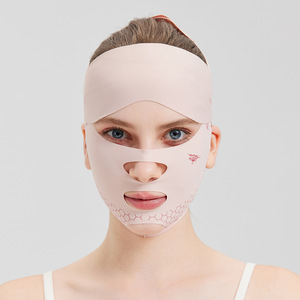 Venta al por mayor herramienta de belleza transpirable comodidad V línea de elevación máscara barbilla mejilla adelgazamiento vendaje con máscara de <span class=keywords><strong>ojos</strong></span> - Product Image 6