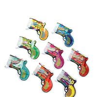 Nouveau pistolet à confettis en forme de pistolet, feux d'artifice portatifs gonflables pour fête d'anniversaire, célébration de vacances