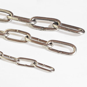 लिफ्टिंग चेन 304 <span class=keywords><strong>316</strong></span> डि763 स्टेनलेस स्टील लॉन्ग लिंक चेन - Product Image 5