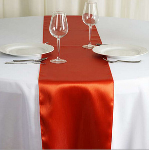 ZS-108 satin mượt mùa xuân vàng bảng <span class=keywords><strong>RUNNER</strong></span> cho tiệc cưới Lễ tiệc trang trí tiệc - Product Image 6