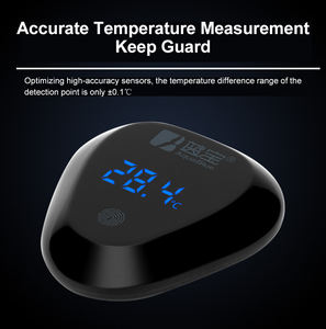 Plastic Touch Lcd Digitale <span class=keywords><strong>Aquarium</strong></span> Thermometer Fishtank Thermometer Meter - Product Image 3