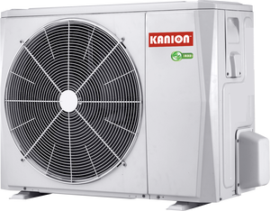 Pompe à chaleur air-eau Kanion Co Série Deluxe 3D DC Inverter R290 pour usage commercial - Product Image 1