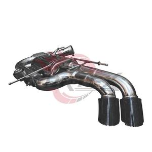 Sistema de escape Catback con válvulas de acero inoxidable Vortex para BMW i8 I12 I15 1.5T con doble salida de fibra de carbono y kit de tuberías de sonido - Product Image 5