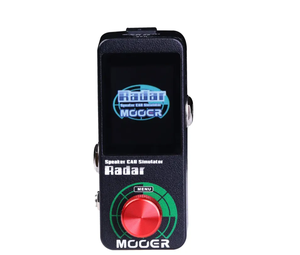 Pedale per Effetti <span class=keywords><strong>Chitarra</strong></span> MOOER Radar Simulator con 30 Modelli di Cabinet e 11 Modelli di Microfono, 36 Preset Personalizzabili - Product Image 1