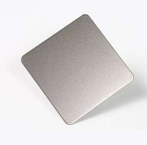 ชุด300สแตนเลสสตีลแบบพ่นทรายสีโรสโกลด์แผ่นตกแต่งผิวด้านสำหรับดัดและตัด - Product Image 1