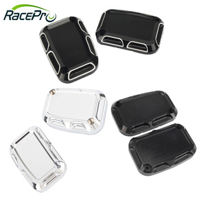 Racepro – couvercle <span class=keywords><strong>de</strong></span> maître-<span class=keywords><strong>cylindre</strong></span> <span class=keywords><strong>de</strong></span> <span class=keywords><strong>frein</strong></span> <span class=keywords><strong>de</strong></span> moto pour <span class=keywords><strong>Harley</strong></span> Touring Electra Street Glide Road King - Product Image 2
