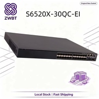 H3C S6520X-30QC-EI Switch de Agregación Empresarial de Capa 3 10G, 24x1/10G SFP+, 2x40G QSFP+, Apilable IRF, Red Modular para Centros de Datos