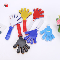 Clap de soutien personnalisé en plastique multicolore, à tenir à la main, pour concert, claquement de main pour les événements sportifs, les matchs de football
