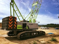 Grue sur chenilles Zoomlion 85 tonnes ZCC850V avec prix d'usine
