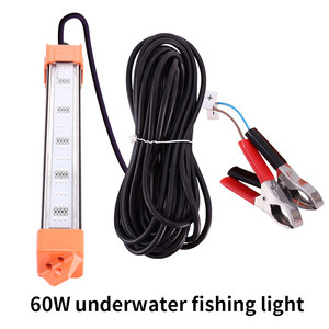 IP68 60W étanche 360 degrés et étanche à l'humidité sous-marin Led pêche lumière leurres lumineux Led lumières pêche calmar leurres - Product Image 6