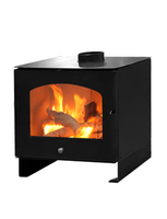 Cheminée autoportante à feu véritable, chauffage au bois pour la maison, style européen moderne, plaque en acier, pour salon intérieur