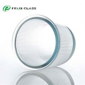 Cubierta de Vidrio Borosilicato Transparente LED Ecológica de Diseño Industrial Moderno, Cubiertas para Lámparas que Cumplen con la Prueba de Impacto 7J a Prueba de Explosiones - Product Image 2