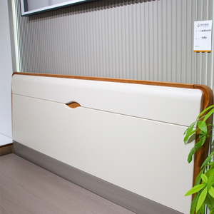 Juego de Cabecero de Cama Doble con Marco de Madera y Bisagras Elevables, Diseño Minimalista, Personalizado de Fábrica para Hogar, Hotel o Apartamento - Product Image 5