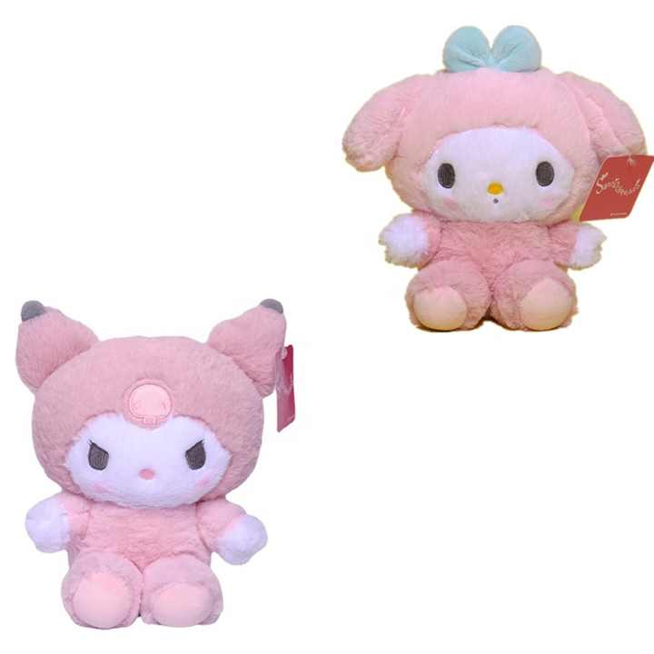 Sanrio Kuromi – Peluche De Grande Taille, Kawaii, Dessin Animé