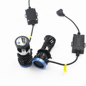 P6 xe đèn pha <span class=keywords><strong>H4</strong></span> <span class=keywords><strong>Led</strong></span> Mini ống kính máy chiếu 10000lumen thấp chùm ô tô bóng đèn 60 Wát tiết kiệm năng lượng cho hàng ngày lái xe - Product Image 2