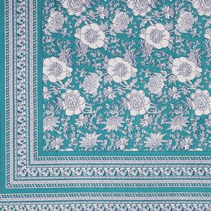 Juego de Sábanas Planas Estampadas de Primera Calidad, 2 Fundas de Almohada, 300 Hilos, 100% Algodón, Estilo Natural Ecológico, Marca HEAVENBIRDS para el Hogar - Product Image 4