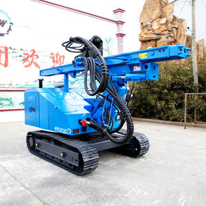 Machine d'enfoncement de pieux Solaire sur chenilles Hydraulique Photovoltaïque <span class=keywords><strong>Guardrail</strong></span> <span class=keywords><strong>Post</strong></span> Pile <span class=keywords><strong>Driver</strong></span> Multifonctionnel Solaire Pile <span class=keywords><strong>Driver</strong></span> - Product Image 1