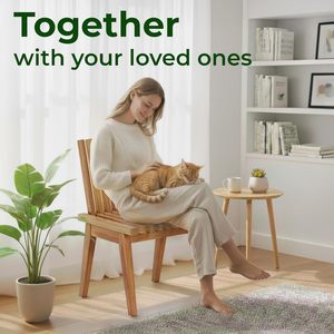 Taburete <span class=keywords><strong>Plegable</strong></span> Largo Moderno de Madera Maciza, Banco para Cambiar Zapatos, Silla de Comedor, Silla de Ocio para el Hogar, Respaldo <span class=keywords><strong>Plegable</strong></span>, para Gimnasio al Aire Libre - Product Image 6