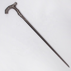 Bastón de aleación de aluminio de lujo para hombre, bastón decorativo Steampunk para <span class=keywords><strong>mujer</strong></span>, bastón Vintage a la moda - Product Image 5