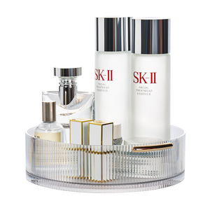 Caja giratoria de acrílico para almacenamiento de cosméticos, organizador giratorio de 360 grados para perfume, maquillaje y joyería - Product Image 3