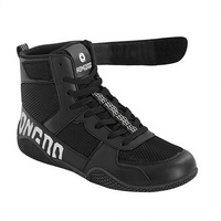 Chaussures de boxe directes usine, semelle en caoutchouc résistante à l'usure, respirantes, couleur personnalisable pour agents longue durée et achats en gros